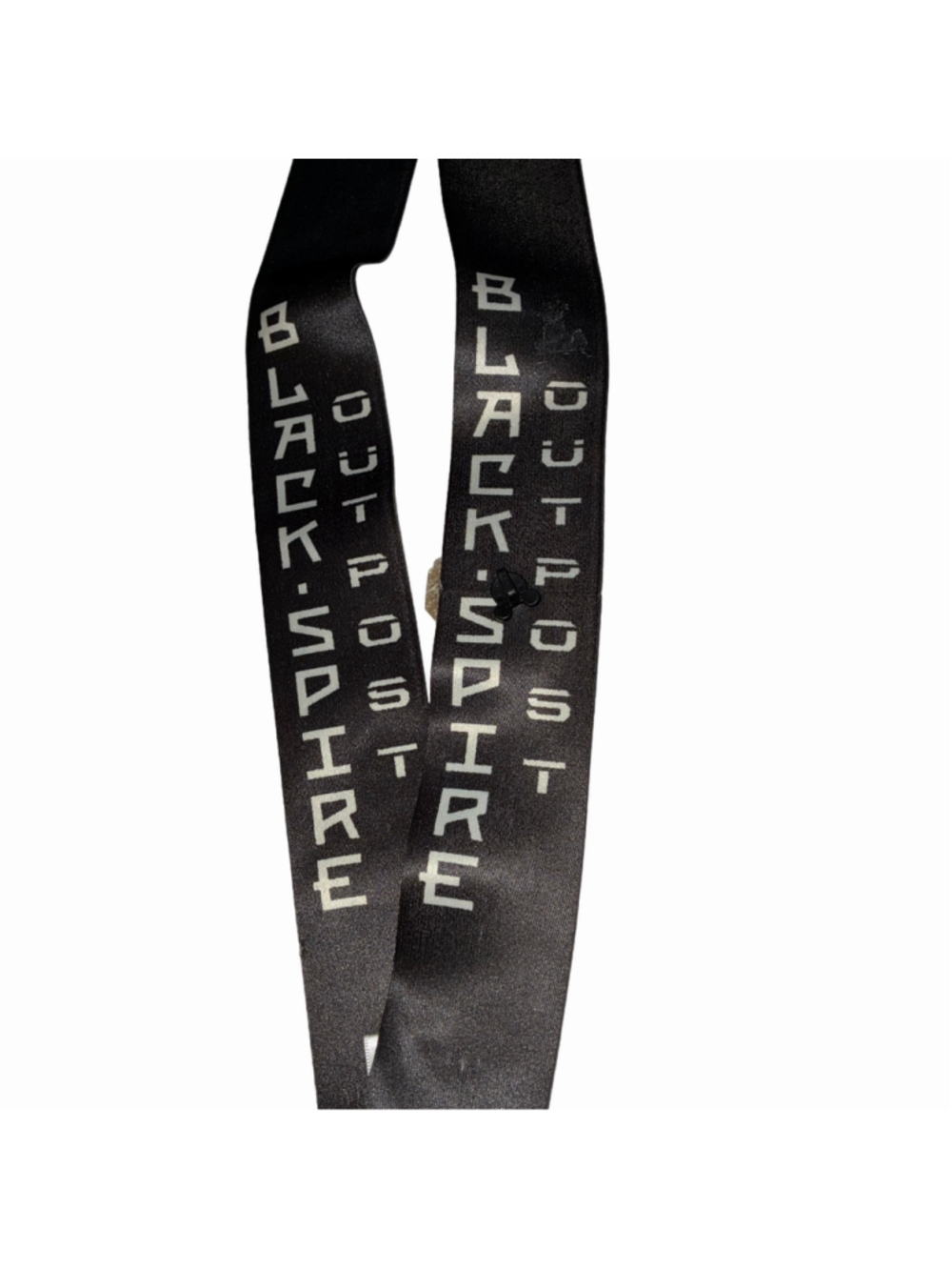 Women's Disney Star Wars Black Spire Outpost Lanyard and Pin Black Grey